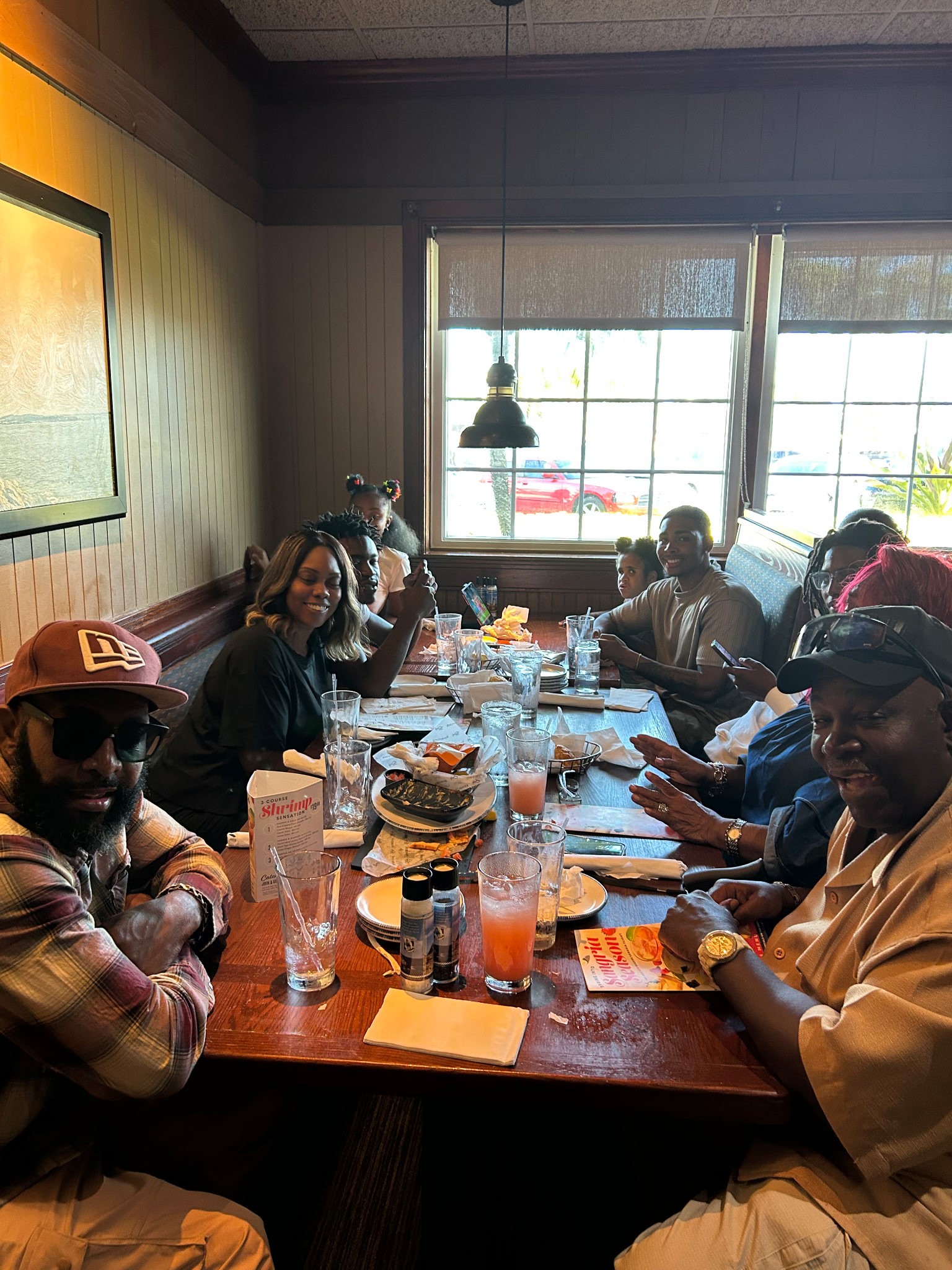 A table full of memories.